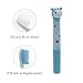 Yijan T2S New Waterproof Kids Electric Toothbrush Music Toothbrush For Children with Replaceable Brush Head (Blue)