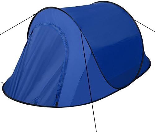 Pop-up Tent 2 Man Fast Pitch Camping Tent Instant Setup Beach Sun Shelter