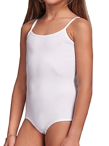 Elegance Girl's Cotton Thin Strap Camisole Leotards/Bodysuits Stretchy Dance/Gym/Ballet Sports(ref:3315)