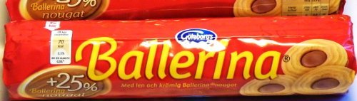 Preisvergleich Produktbild Göteborgs Ballerina Nougat (origina schwedisch), 190g
