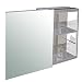 Klaxon Stainless Steel Frameless Sliding Mirror Cabinet RS.3734.00