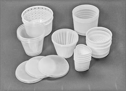 Lote de 21 piezas. Juego de moldes para producir Queso - Caciotta - Ricotta - Tofu - etc.