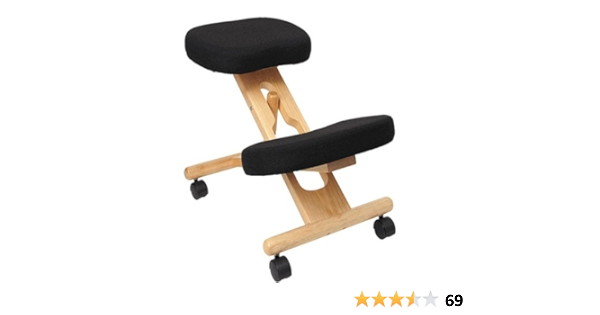 Kneeling Chair Ergonomic Kneeling Chair In Charcoal Amazon Co Uk Home Kitchen