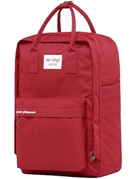 PURE PLEASURE Universität Schulranzen Reiserucksack | 42x28x12cm | Hält 15,6-Zoll Laptop