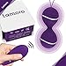 Produktbild Lamoro® Liebeskugeln mit Fernbedienung - kabelloses Vibro Ei mit 7 kraftvollen Vibrationsmodi - extra große Reichweite - 100% medizinisches Silikon