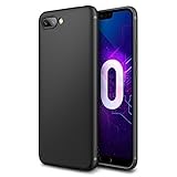 Honor 10: migliori cover e pellicola in vetro temperato 2 EasyAcc Huawei Honor 10 Custodia in TPU Nero Opaco, morbido TPU Custodia Cover Slim anti scivolo custodia protezione posteriore Cover antiurto per Huawei Honor 10 - (14,83 cm (5,84 pollici)