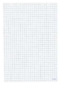 Bloc Papier Pour Chevalet Herlitz 68x99 Cm - 20 Feuilles Recyclées Quadrillées