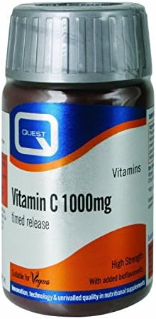 (12 PACK) - Quest Vitamin C 1000Mg Tablets - Time Release | 120s | 12 PACK - SUPER SAVER - SAVE MONEY