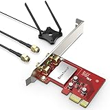 wlan karte für pc windows 7 FLEXIBLE INSTALLATION: Der magnetische Antennenfuß unterstützt die Installation vertikal oder horizontal auf einer geeigneten Oberfläche für eine optimale drahtlose Verbindung; mit Low Profile Metallhalterung für Small Form Factor PCs; idealer drahtloser WLAN-Adapter für PC-Gaming, Online-Video-Streaming usw