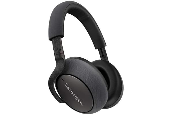 Bowers & Wilkins Casque sans Fil à réduction de Bruit avec Bluetooth 5.0 et Charge Rapide, 30 Heures d'autonomie, Circum aural – Gris Espace, PX7SG Standard