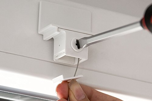 VICTORIA M Klebehalter Befestigungs-Set für EasyFix Plissees / 4er Pack - 4