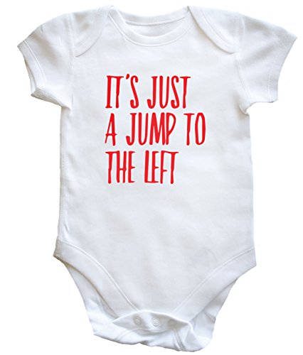 HippoWarehouse It's just a jump to the left baby vest boys girls
