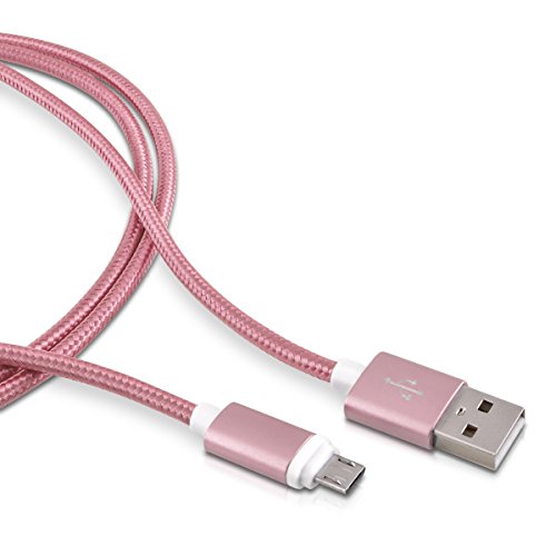 thumbnail image 2 of 2M Micro USB Data Sync Charging Cable – Nylon Braided, For ASUS ZenPad 10 Z300C, ZenPad S 8.0 & Universal 2 of 2
