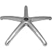 Produktbild Hartleys - Fußkreuz für Bürostühle - 63,5 cm (25") - Aluminium