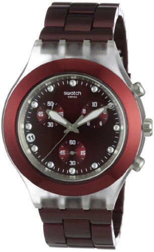 Swatch Herren-Armbanduhr Full-Blooded Burgundy SVCK4054AG Swatch Herren-Armbanduhr Full-Blooded Burgundy SVCK4054AG