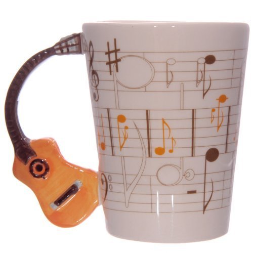 Taza de guitarra acstica con mango