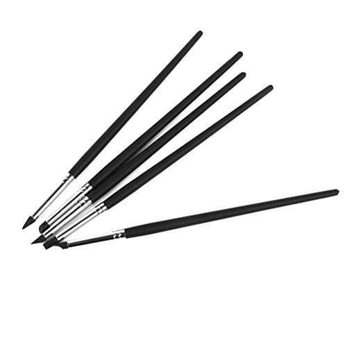 WINOMO Former set 5St Flexible Fimo Clay Sculpting Colour Shaper wischen heraus Werkzeuge