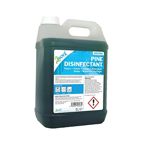 2WORK 2W03986 5 L Pine Disinfectant, Pack of 1