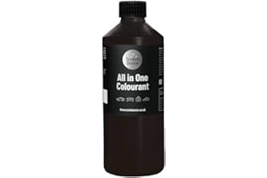 THE SCRATCH DOCTOR Scratch Doctor All in One Leather Colourant Self Seal Leather Dye Repair Paint for Furniture, Sofas, Car Seats (Dark Brown, 250ml)
