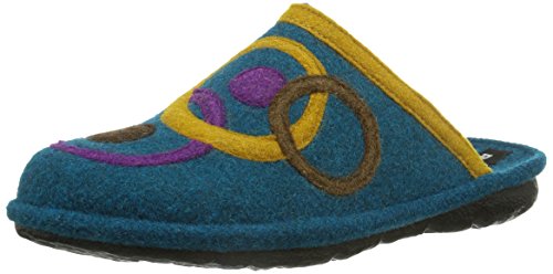 Romika Mikado 70, Womens Slippers, Blue (Blau 500), 4 UK