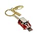 Produktbild Hunpta 1/ 2/ 4/ 8/ 16/ 32/64/128 GB Oldtimer USB 2.0 Flash genug Speicher Stick U Speicherplatte (Rot, 2GB)