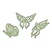 TOOGOO(R)Home Decal Glow In The Dark Bedroom Corridor Ceiling Wall Fluorescent Stickers (Butterfly)