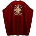 Price comparison product image %100 SATIN BARBER SHOP CAPE GOWN FOR BARBERS HAIR DRESSERS HAIR CUTTING GOWN CAPE - RED