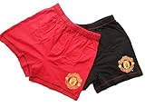 New Boys Manchester United FC Boxer Shorts Underwear 7-8 years