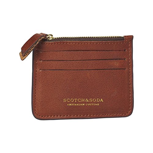 Preisvergleich Produktbild Scotch & Soda Kreditkartenetui aus Leder braun