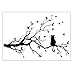 Produktbild Baum und Vogel Wandtattoo Wandsticker Decor Aufkleber Wandaufkleber
