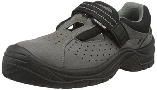 Maxguard ARNE A170, Unisex-Erwachsene Sicherheitsschuhe, Grau (Grau), 42 EU