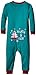 Hatley Unisex Baby Infant Coverall and Cap Patterned Trees "Knotty and Nice" Sleepsuit, Green, 9-12 Months (Manufacturer Size:6-12 Months)