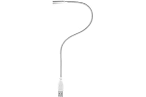 ZERODIS Elastyczna Komputerowa LED, Interfejs USB Mini Lampka Nocna do Komputera Laptop Notebook PC Regulowana Ochrona Oczu Wąż Pojedynczej Lampy Lampka USB
