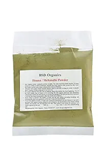 BSD ORGANICS HENNA/MEHANDHI POWDER - 200 G