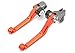Produktbild Tencasi Orange CNC Pivot Bremshebel Kupplungshebel Hebel Set für KTM 300 EXC EXC-F (Six Days) 350 EXC-F (Six Days) 2014 2015 2016 2017