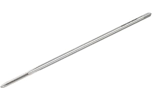 QUARKZMAN Metrisk kran M3 x 0,5 H2 120 mm extra lång raka räfflade gängor reparation trådverktyg