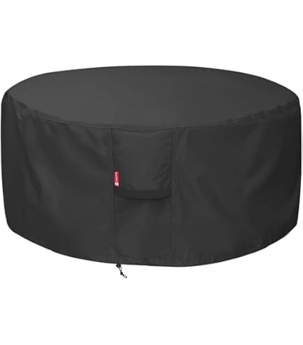 Zettum 100 cm Ronde Vuurkorfafdekking, duurzame en waterdichte