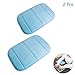 Produktbild 2 Stück Tragbar Handgelenkauflagen Handgelenks Pad, Ergonomische Handballenauflage Ellbogen Pad mit Memory-Schaum, Entlastung des Handgelenks Ellenbogen Pad (7,9 x 11,8 Zoll) (Blau)