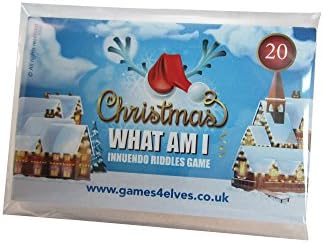 What Am I Christmas Pocket Game. Innuendo Riddles. Packaged in a resealable cello bag