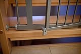 Hauck 597101 – Türschutzgitter Trigger Lock Safety Gate, silber, 75-81cm, Verlängerung separat erhältlich - 6