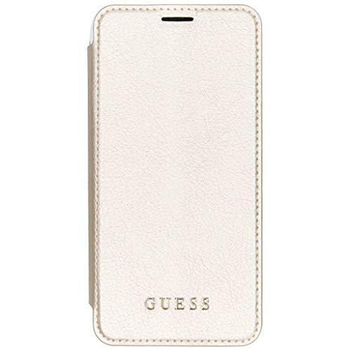 Preisvergleich Produktbild Guess Back Foliocase Gold-transparant für das iPhone XS Max