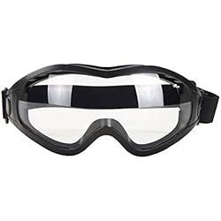 Babimax Masque de Soudeur Lunettes de Soudage Équipement de sécurité Lunette Protection Airsoft Lunette de Protection Travail Verres de Protection (B)
