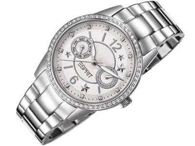 Esprit ES105972001 Glittery Silver Damenuhr Esprit ES105972001 Glittery Silver Damenuhr