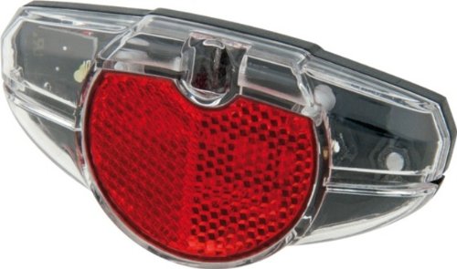 Axa Spark Steady Dynamo-Rücklicht, Rot, 10 x 3 x 3 cm