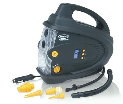 RING RAC640 Compresseur-Gonfleur/Dégonfleur Digital Automatique