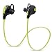 Produktbild ULTRICS® Bluetooth Kopfhörer, In Ohr Drahtlose Headsets Earbuds Premium Stereo Bass Sound Sweatproof Rauschunterdrückung Mikrofon Sichere Passform Kopfhörer für iPhone Samsung Galaxy Nokia HTC LG MP3 Players & Any Bluetooth Media Devices