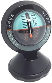 BAITER Angle Slope Level Meter Finder Tool Gradient Balancer Car Vehicle Inclinometer Outdoor Car Slope Instrument Vehicle Compass Measuring Inclination Fishing Tackle Kit