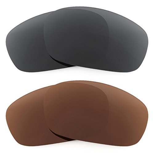 Preisvergleich Produktbild Revant Ersatzlinsen für Oakley Jawbone Polarisiert 2 Paar Kombipack K003