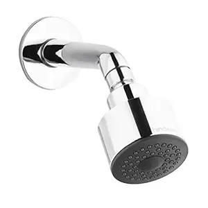 Hindware F160039CP Overhead Shower with Shower Arm and Wall Flange(Project) (Shower) With Chrome Finish