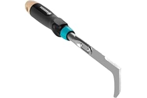 Gardena EcoLine skrobak do fug: Do dokładnego czyszczenia fug, nadaje się do kostki brukowej, krawędzi ścian i fug między płytkami, dwustronny nóż ze stali nierdzewnej (17704-20)